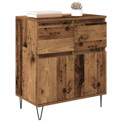 Credenza con cassetto Legno vecchio 60 x 35 x 70 cm