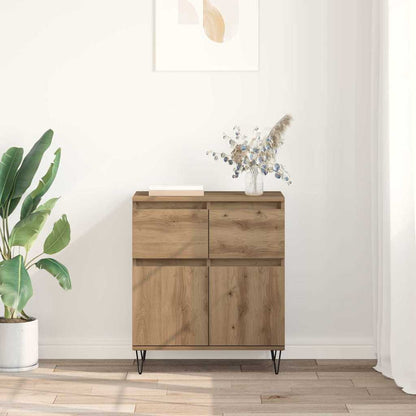 Credenza con cassetto Rovere artigianale 60 x 35 x 70 cm