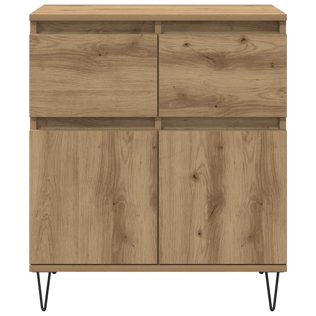 Credenza con cassetto Rovere artigianale 60 x 35 x 70 cm
