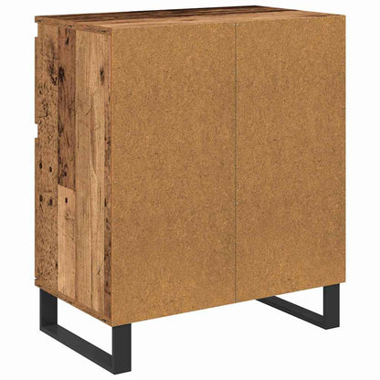 Credenza con cassetto Legno vecchio 60 x 35 x 70 cm