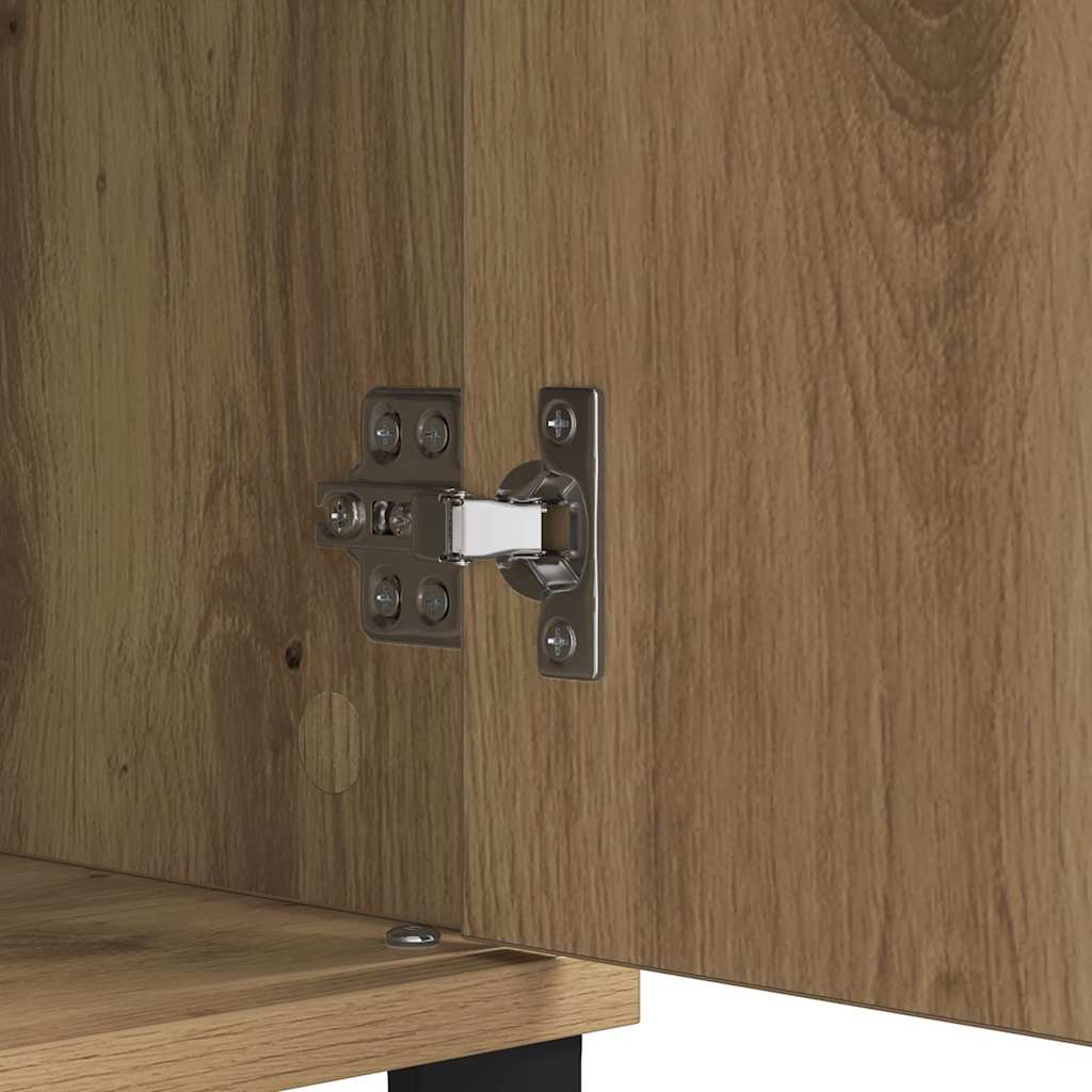 Credenza con cassetto Rovere artigianale 60 x 35 x 70 cm