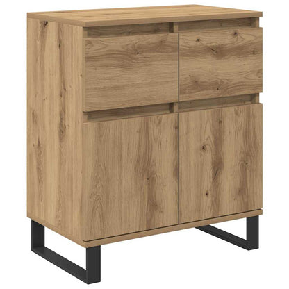 Credenza con cassetto Rovere artigianale 60 x 35 x 70 cm