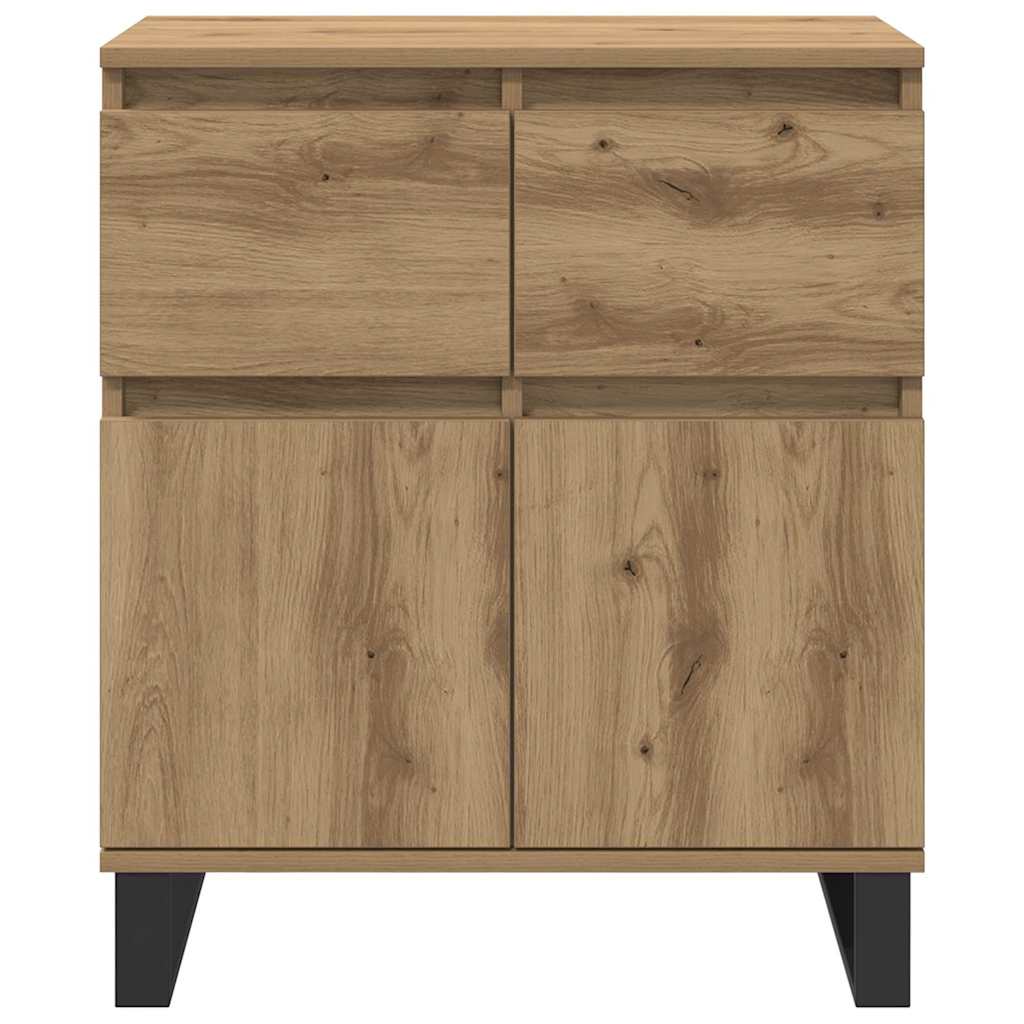 Credenza con cassetto Rovere artigianale 60 x 35 x 70 cm