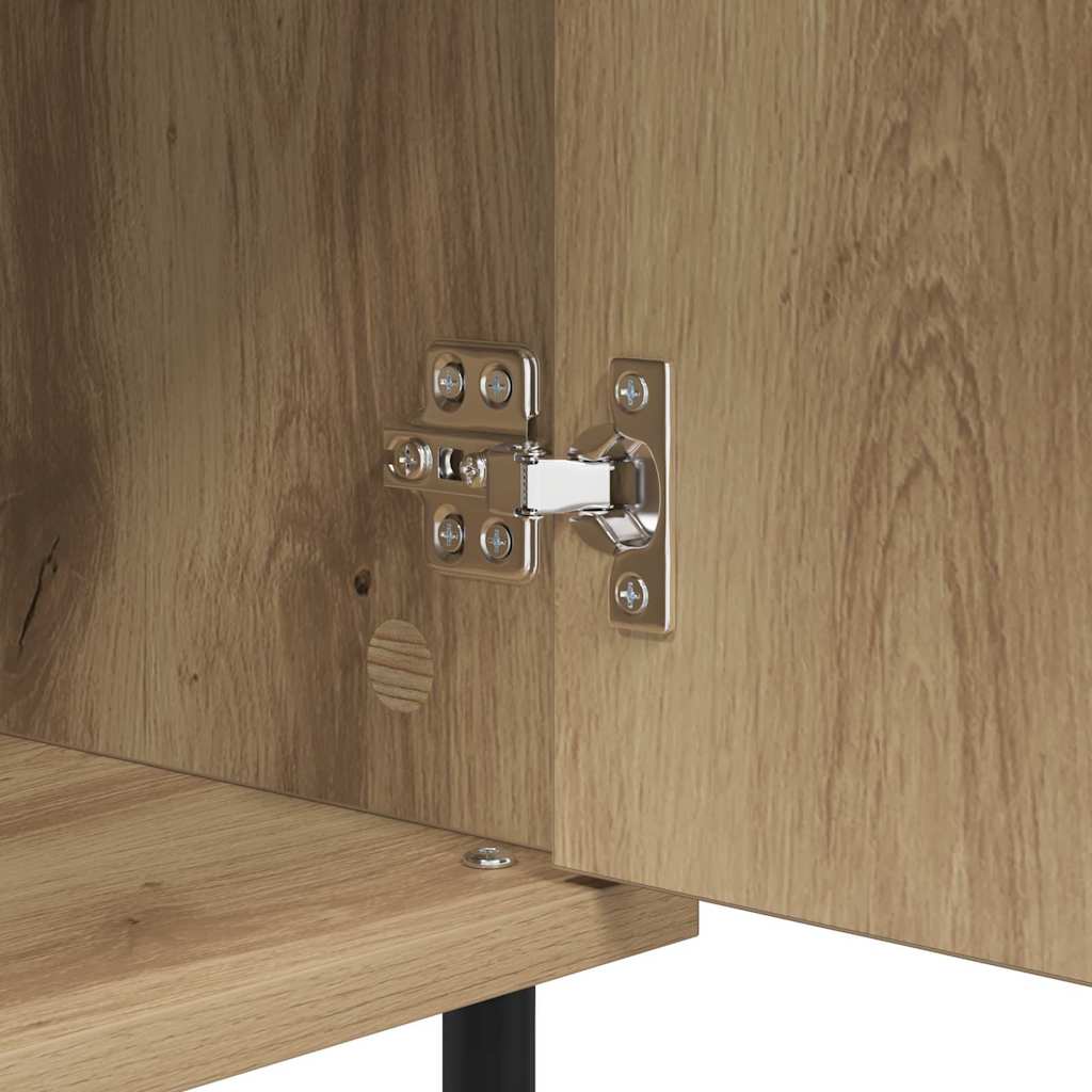 Credenza con cassetto Rovere artigianale 40 x 35 x 70 cm