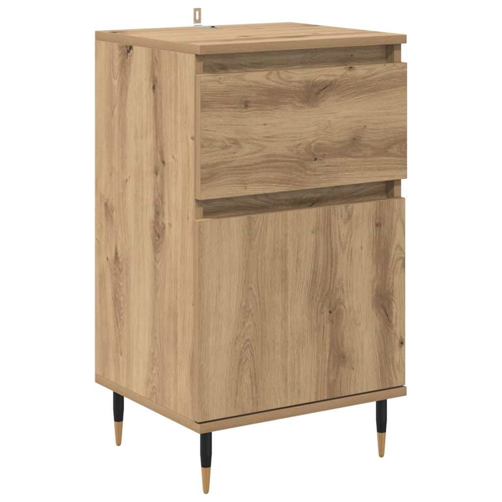 Credenza con cassetto Rovere artigianale 40 x 35 x 70 cm