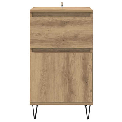 Credenza rovere artigianale 35 x 40 x 70 cm Legno multistrato