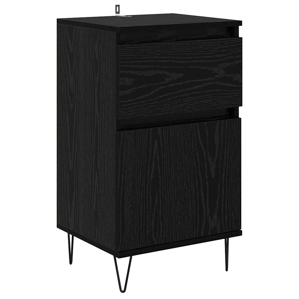 Credenza Rovere nero 35 x 40 x 70 cm Legno multistrato