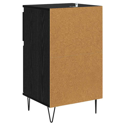Credenza Rovere nero 35 x 40 x 70 cm Legno multistrato