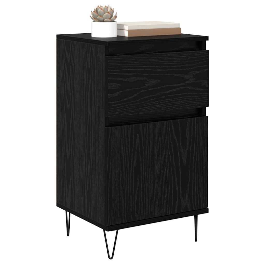 Credenza Rovere nero 35 x 40 x 70 cm Legno multistrato