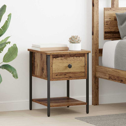 Comodino Legno vecchio 34 x 35,5 x 45 cm Legno multistrato