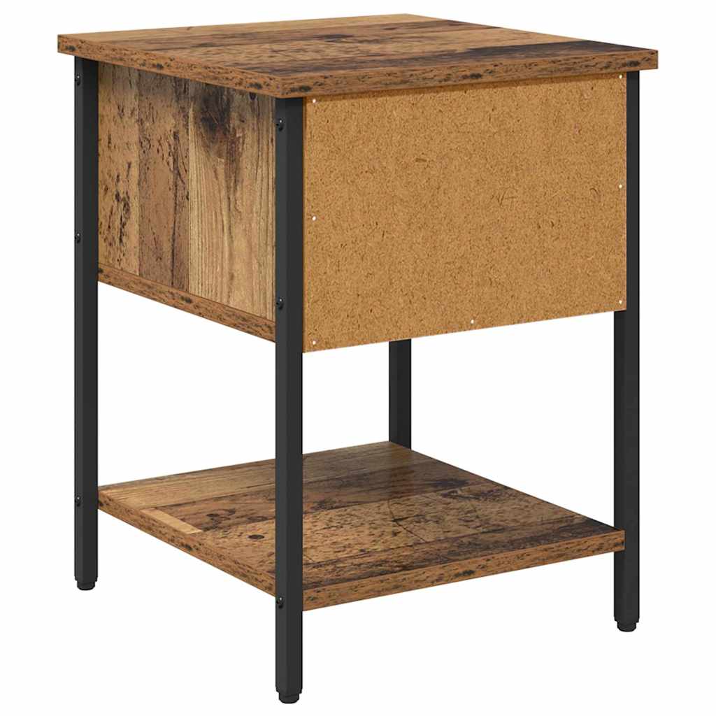 Comodino Legno vecchio 34 x 35,5 x 45 cm Legno multistrato