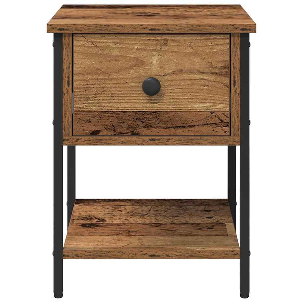 Comodino Legno vecchio 34 x 35,5 x 45 cm Legno multistrato