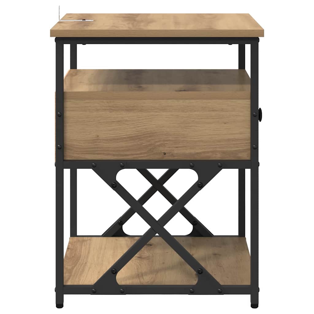 Armadio da Notte rovere artigianale 40 x 42 x 55 cm