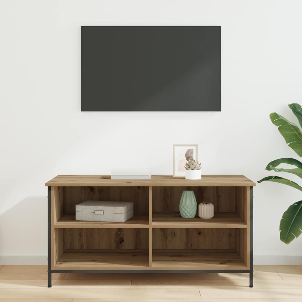 Mobile TV Rovere artigianale 100 x 40 x 50 cm Legno multistrato