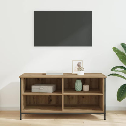 Mobile TV Rovere artigianale 100 x 40 x 50 cm Legno multistrato