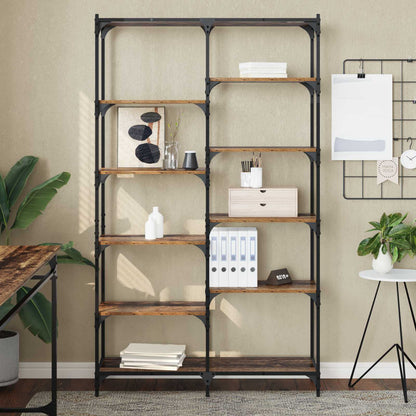 Libreria Legno vecchio 100 x 32 x 170 cm Legno multistrato | homemem39