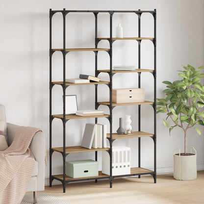 Libreria 9 livelli 100 x 32 x 170 cm Legno multistrato | homemem39