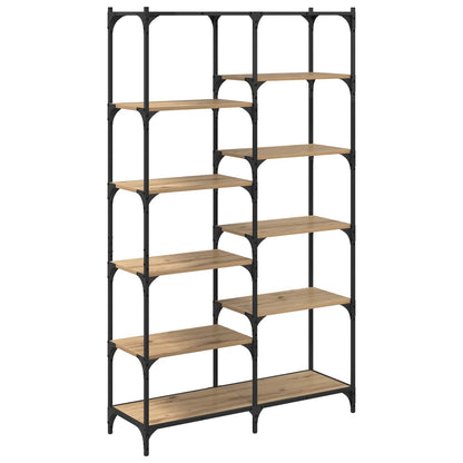 Libreria 9 livelli 100 x 32 x 170 cm Legno multistrato | homemem39