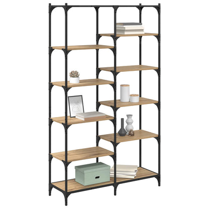 Libreria 9 livelli 100 x 32 x 170 cm Legno multistrato | homemem39