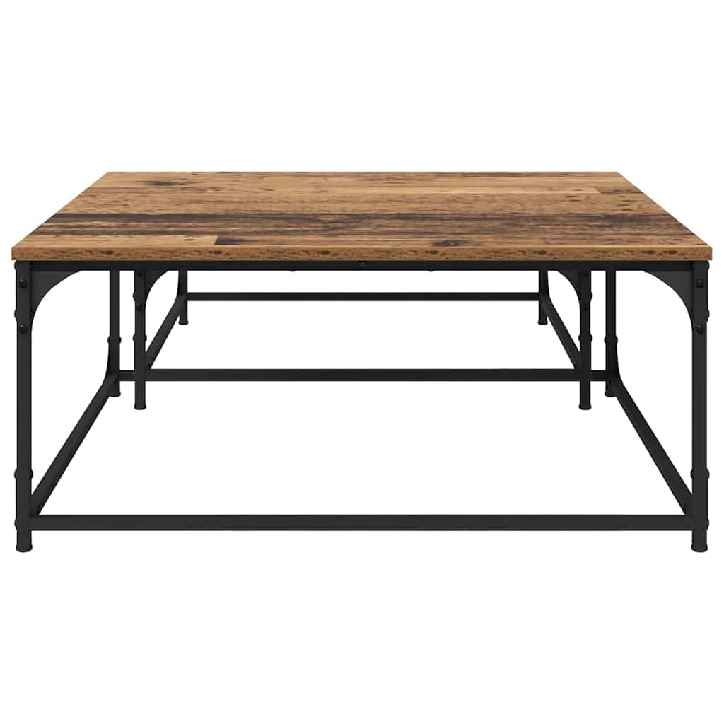 Tavolo da caffè nesting 2 pcs Legno vecchio 80 x 8035 x cm