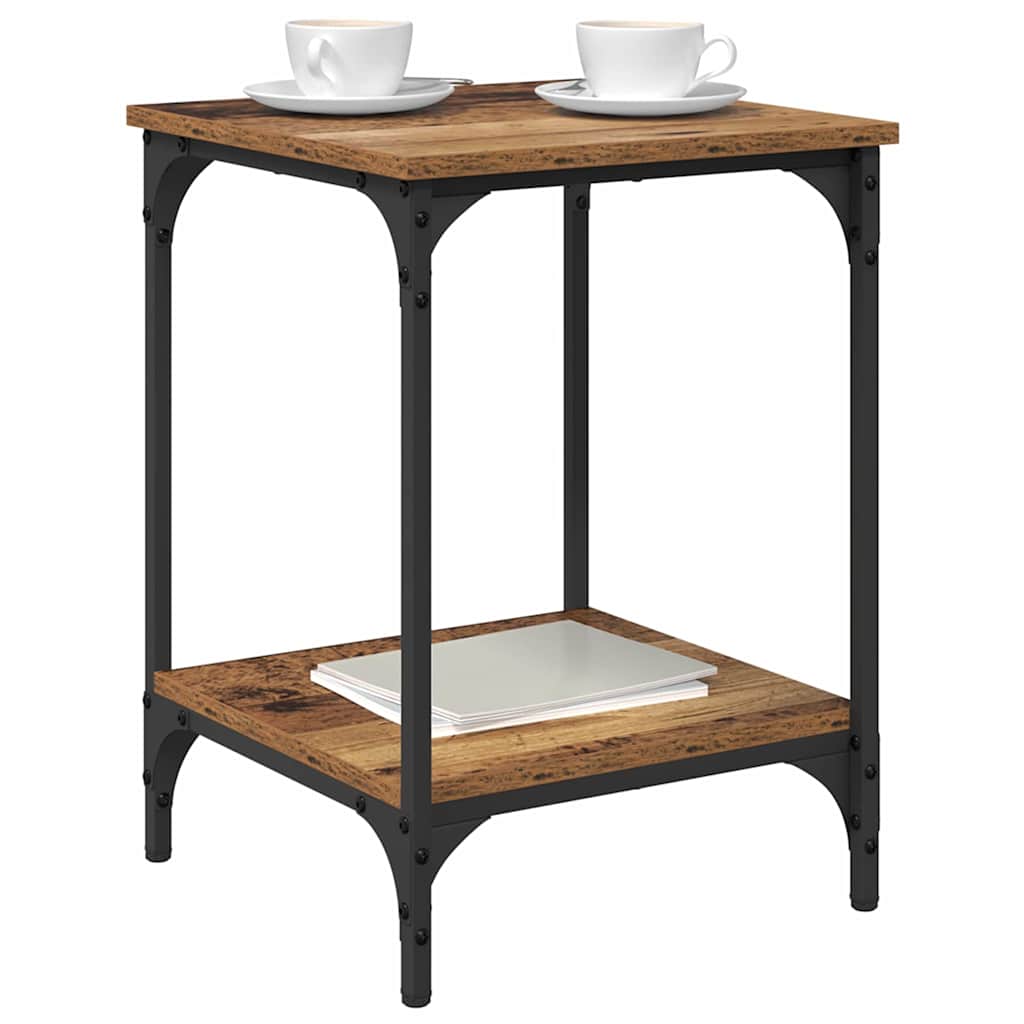 Tavolino da salotto Legno vecchio 40 x 40 x 55 cm | homemem39