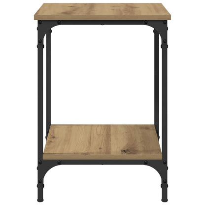 Tavolino da salotto Rovere artigianale 40 x 40 x 55 cm