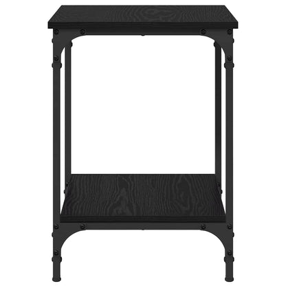 Tavolino da salotto Rovere Nero 40 x 40 x 55 cm | homemem39