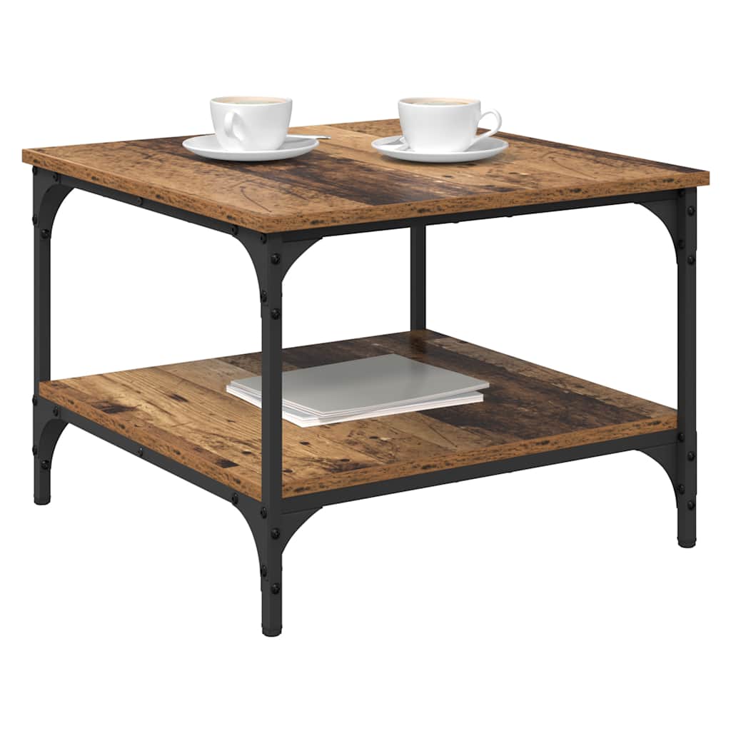 Tavolino da salotto Legno vecchio 55 x 55 x 40 cm | homemem39
