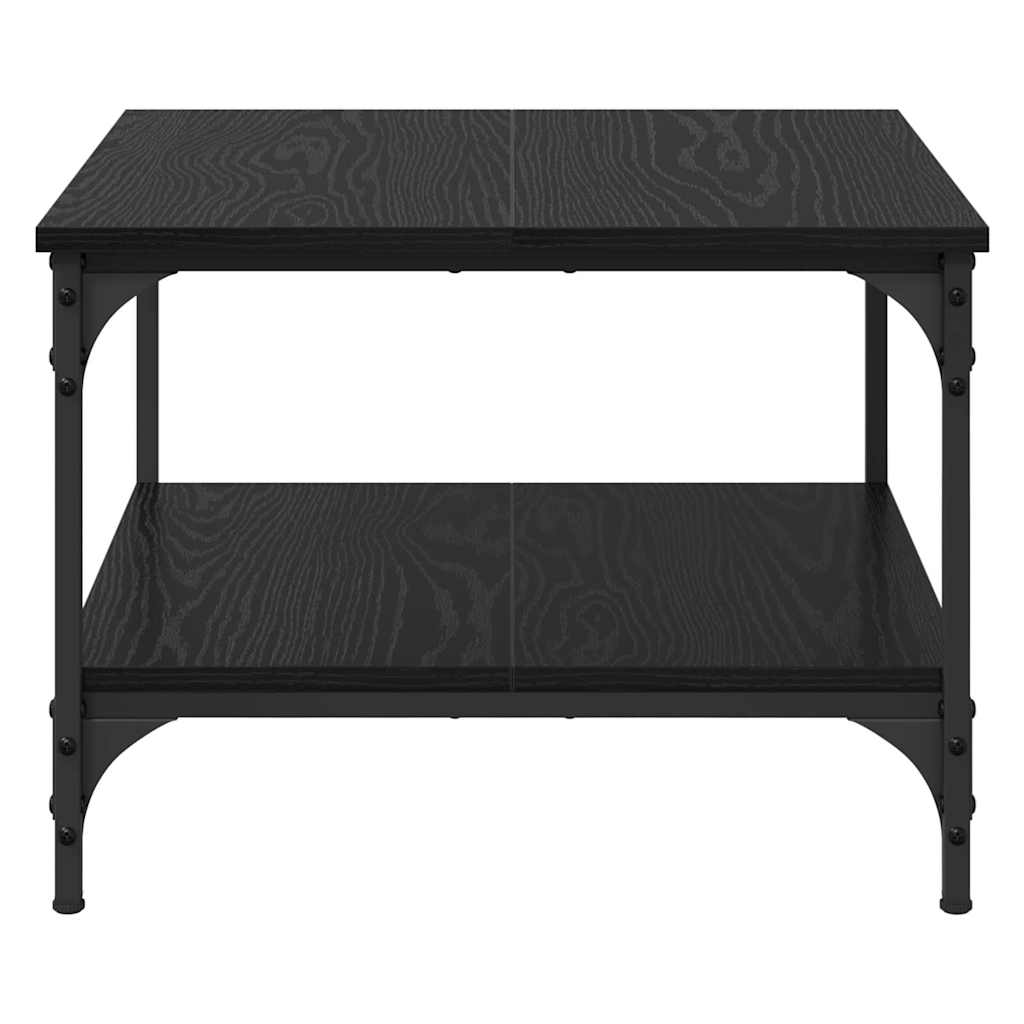 Tavolino da salotto Rovere Nero 55 x 55 x 40 cm | homemem39