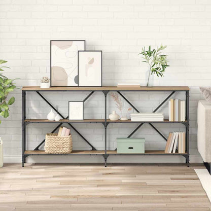 Tavolo consolle Rovere artigianale 160 x 30 x 75 cm