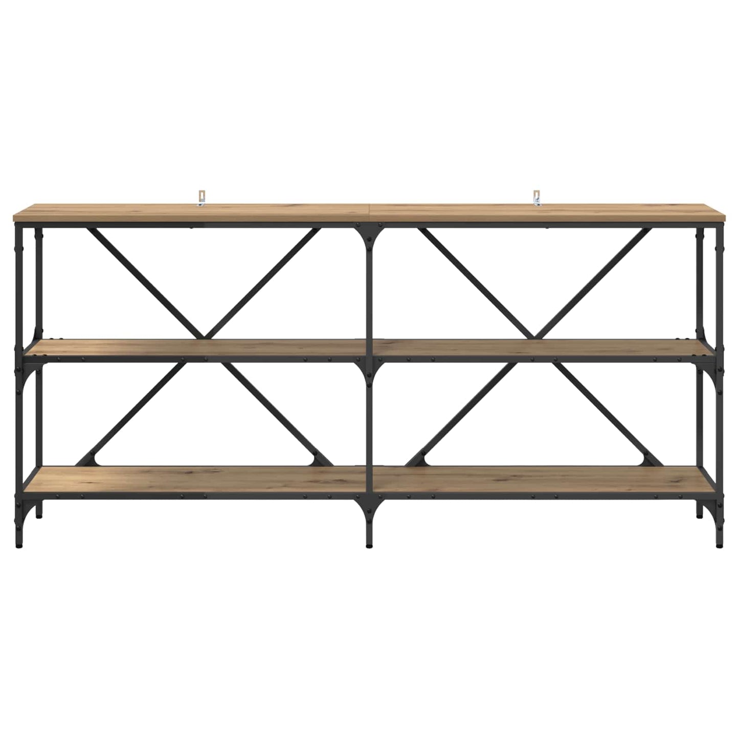 Tavolo consolle Rovere artigianale 160 x 30 x 75 cm | homemem39