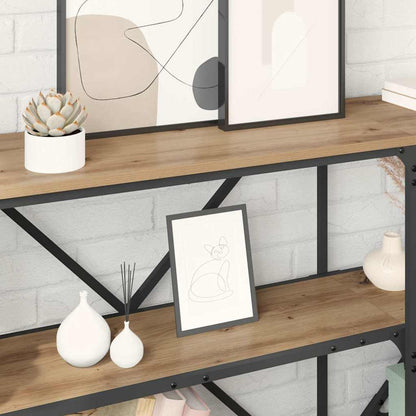 Tavolo consolle Rovere artigianale 180 x 30 x 75 cm