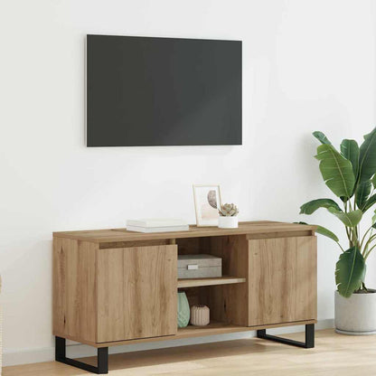 Mobile TV Rovere artigianale 104 x 35 x 50 cm Legno multistrato