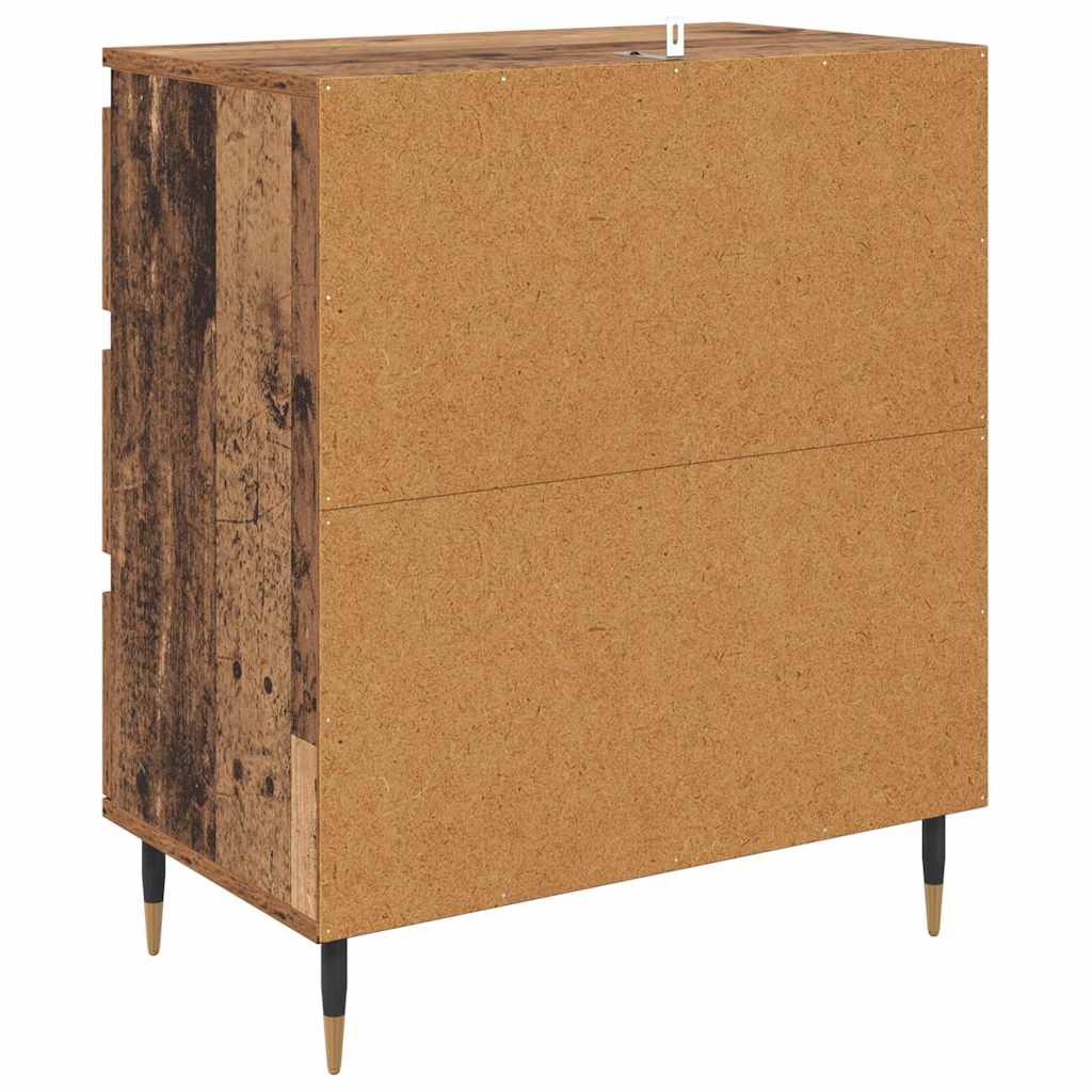 Credenza con cassetto Legno vecchio 60 x 35 x 70 cm Legno multistrato