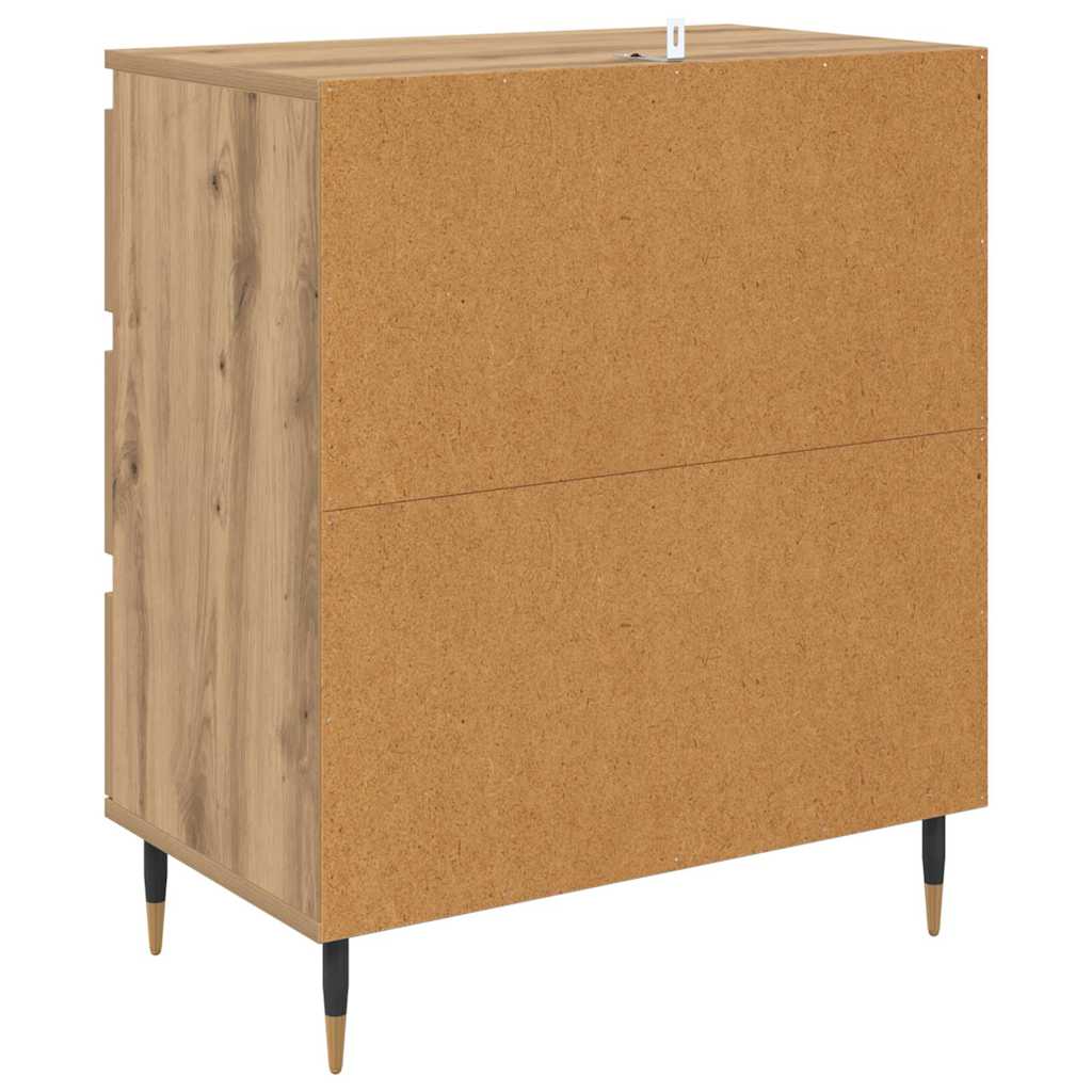 Credenza Rovere artigianale 60 x 35 x 70 cm Legno multistrato