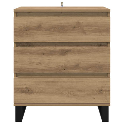 Credenza Rovere artigianale 60 x 35 x 70 cm Legno multistrato