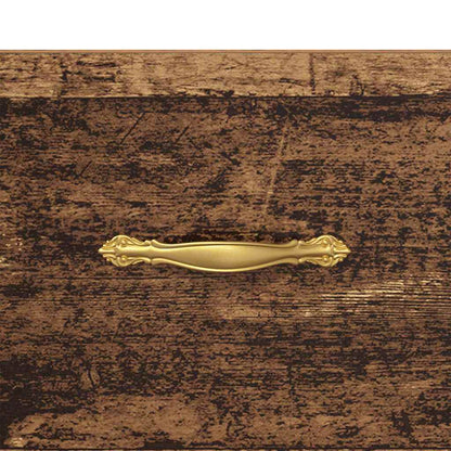 Armadio da Notte con cassetto Legno vecchio 40 x 35 x 47,5 cm