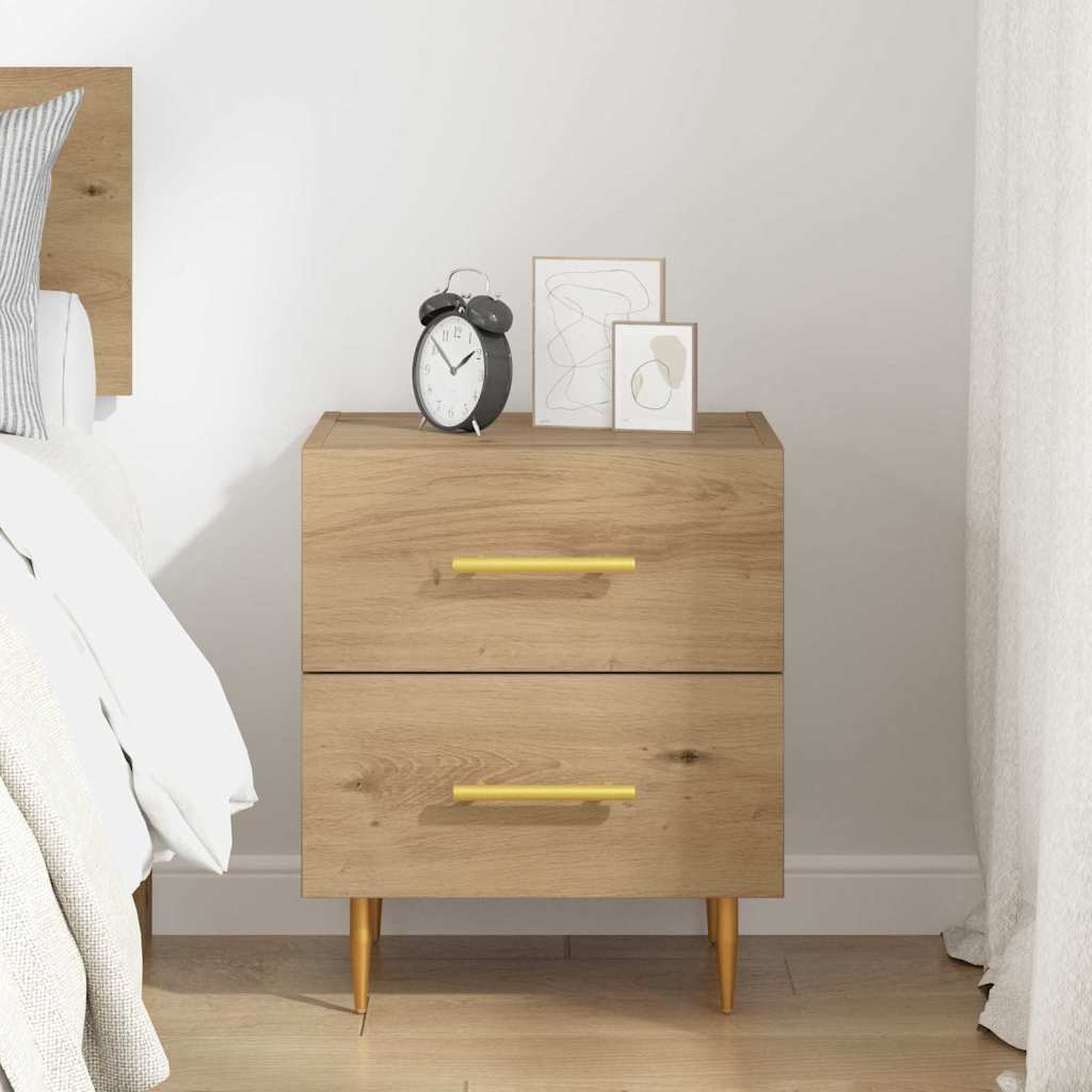 Armadio da Notte Rovere artigianale 40 x 35 x 47,5 cm | homemem39