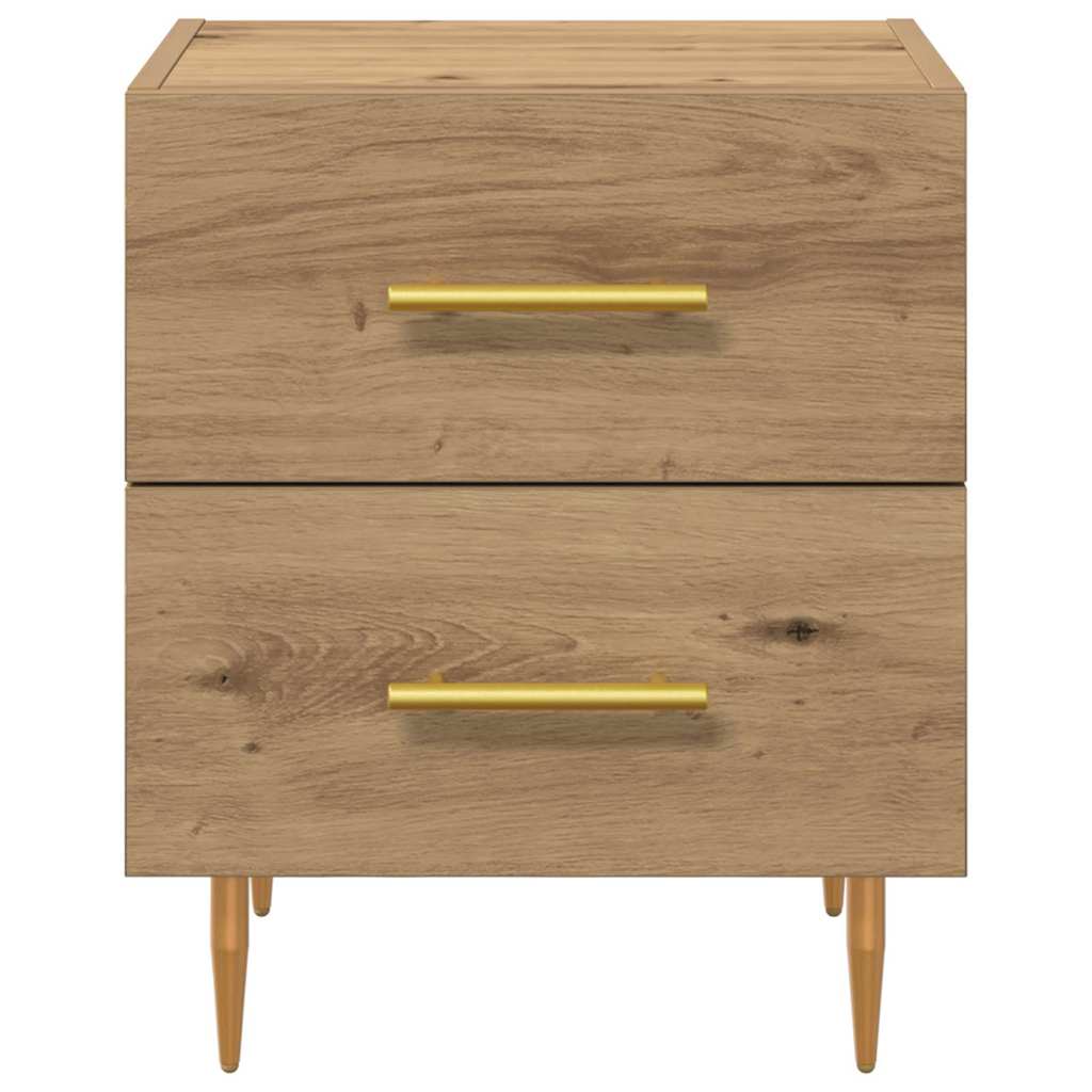 Armadio da Notte Rovere artigianale 40 x 35 x 47,5 cm | homemem39