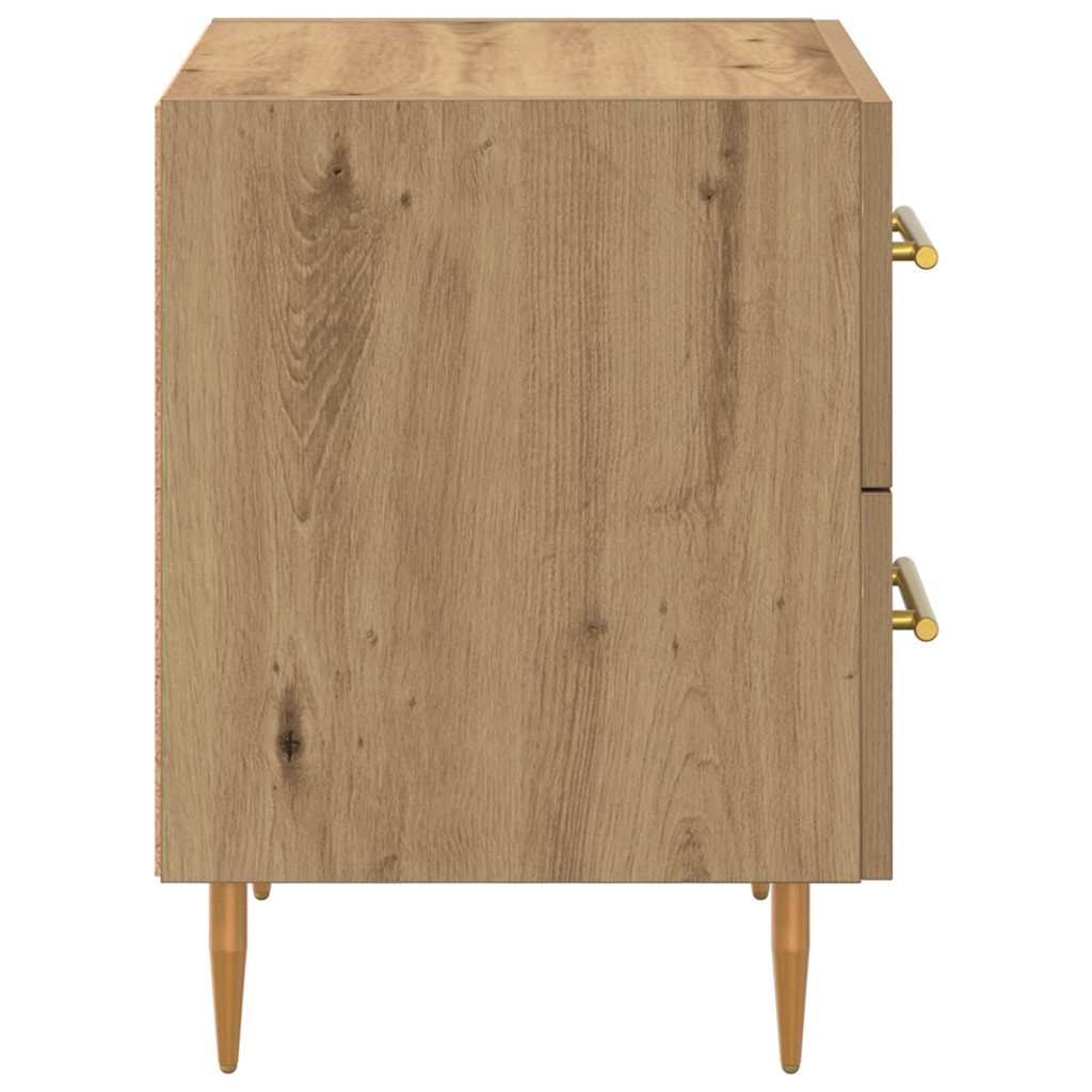 Armadio da Notte Rovere artigianale 40 x 35 x 47,5 cm | homemem39