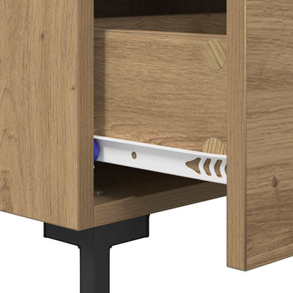 Armadio da Notte Rovere artigianale 40 x 35 x 47,5 cm | homemem39