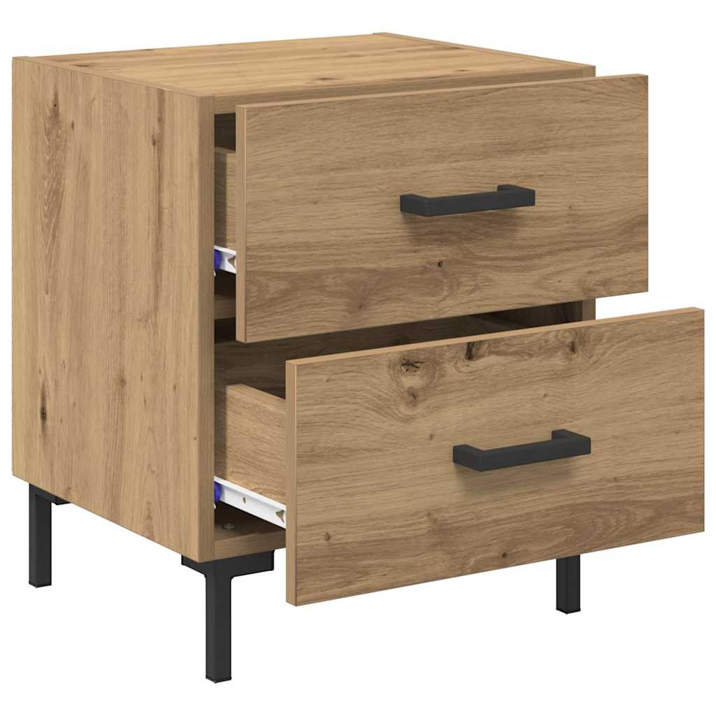 Armadio da Notte Rovere artigianale 40 x 35 x 47,5 cm | homemem39