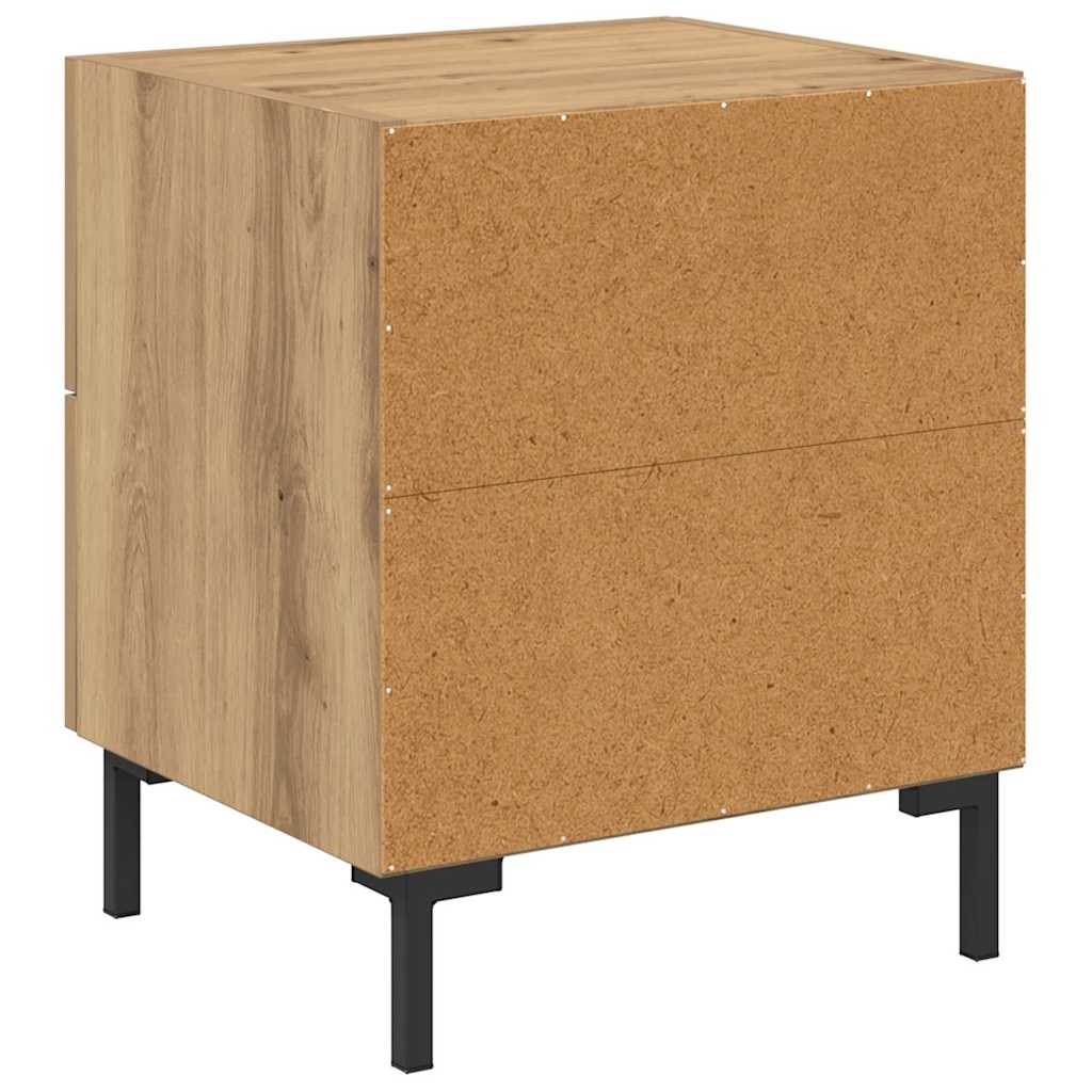 Armadio da Notte Rovere artigianale 40 x 35 x 47,5 cm | homemem39