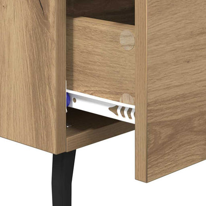 Armadio da Notte 2 pcs Rovere artigianale 40 x 35 x 47,5 cm | homemem39