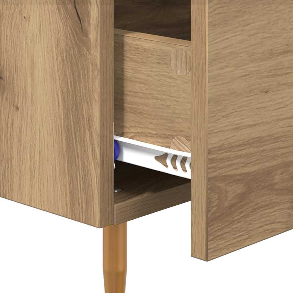 Comodino 2 pcs Marrone 40 x 35 x 47,5 cm Legno multistrato | homemem39