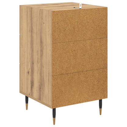 Armadio da Notte Rovere artigianale 40 x 40 x 66 cm | homemem39