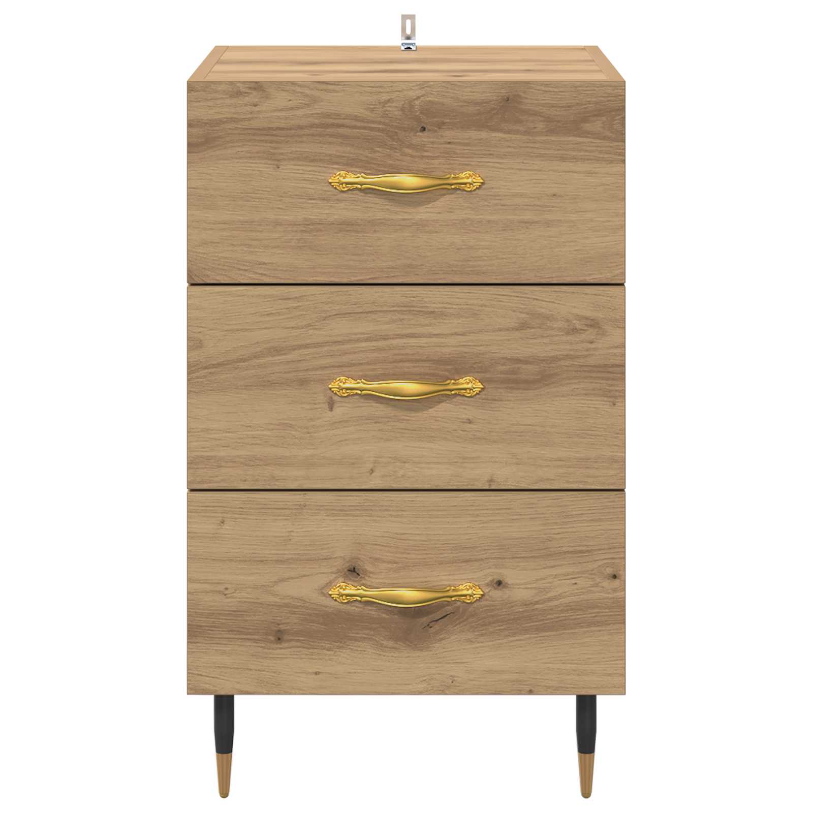Armadio da Notte Rovere artigianale 40 x 40 x 66 cm | homemem39