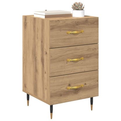 Armadio da Notte Rovere artigianale 40 x 40 x 66 cm | homemem39