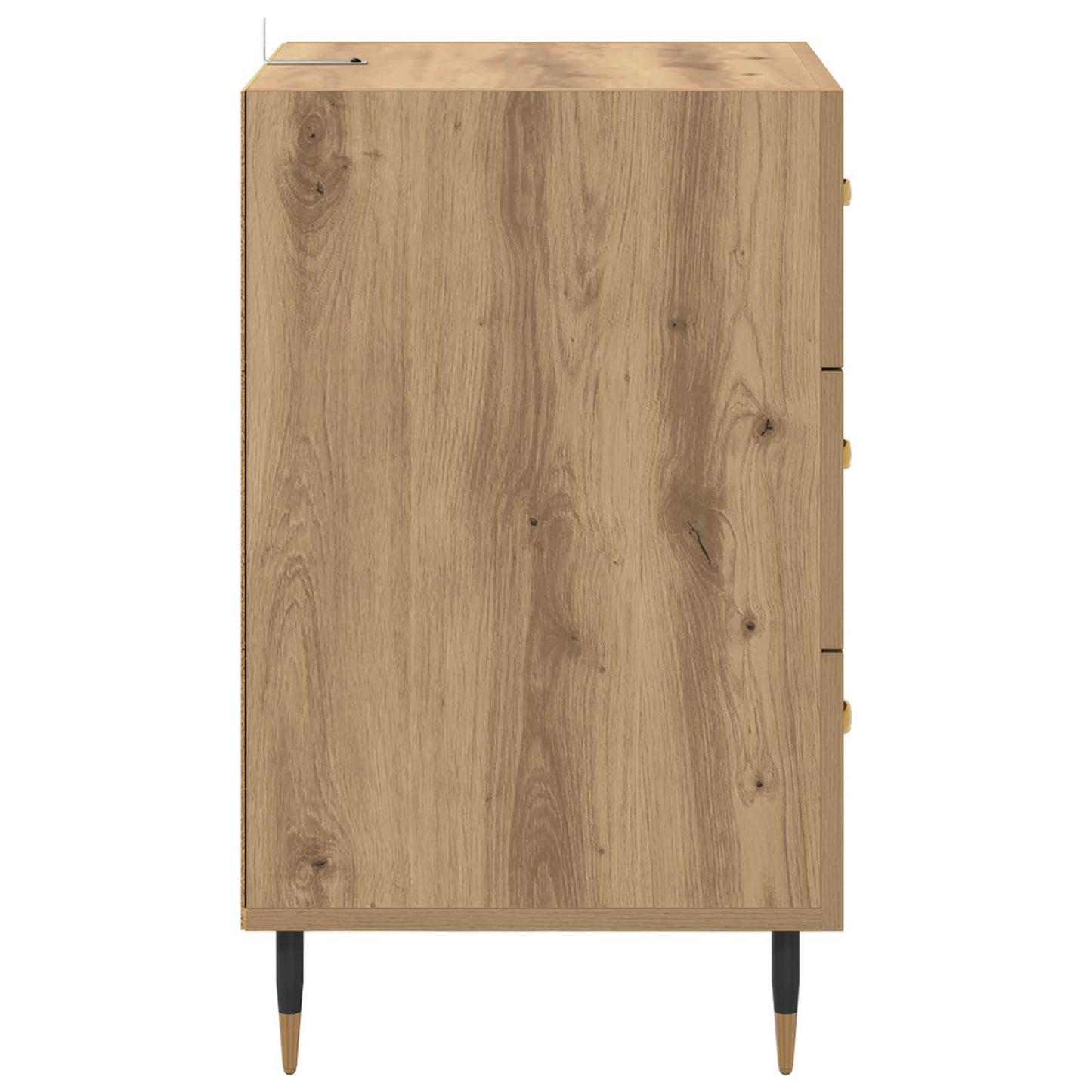 Armadio da Notte Rovere artigianale 40 x 40 x 66 cm | homemem39