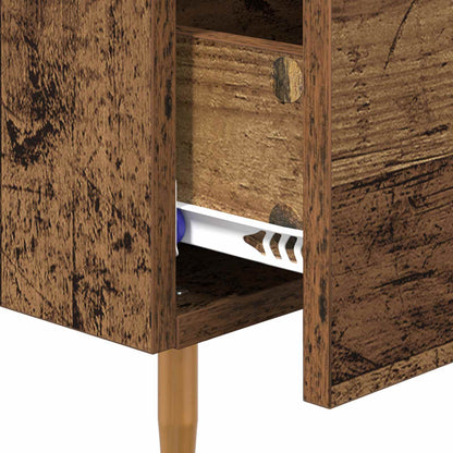 Armadio da Notte con cassetto Legno vecchio 40 x 40 x 66 cm | homemem39